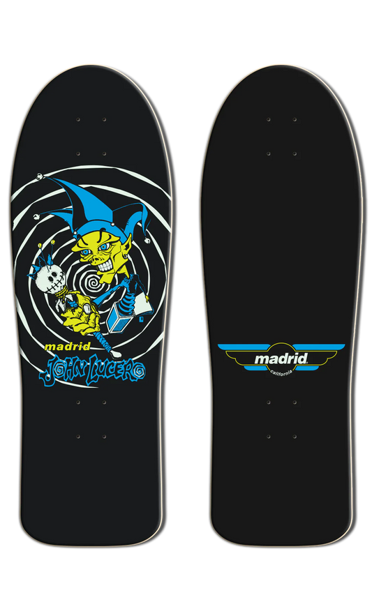 Madrid Retro Glow In the Dark Series John Lucero 10.25" - Plus Skateboarding