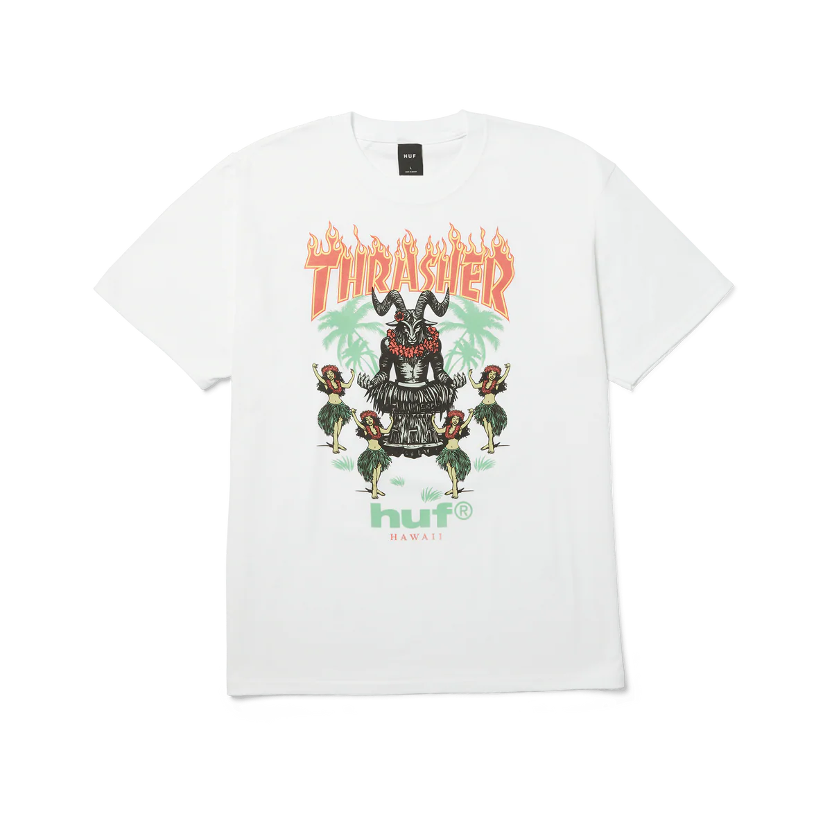 Huf x Thrasher Goat Luau Tee - Plus Skateboarding