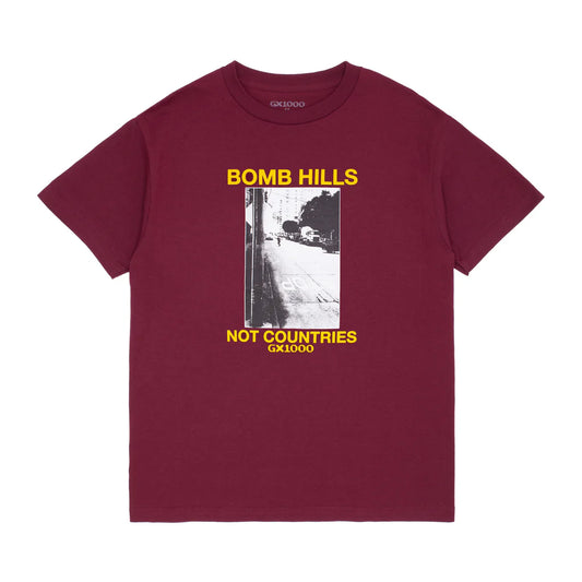 GX1000 Bomb Hills Not Countries Tee