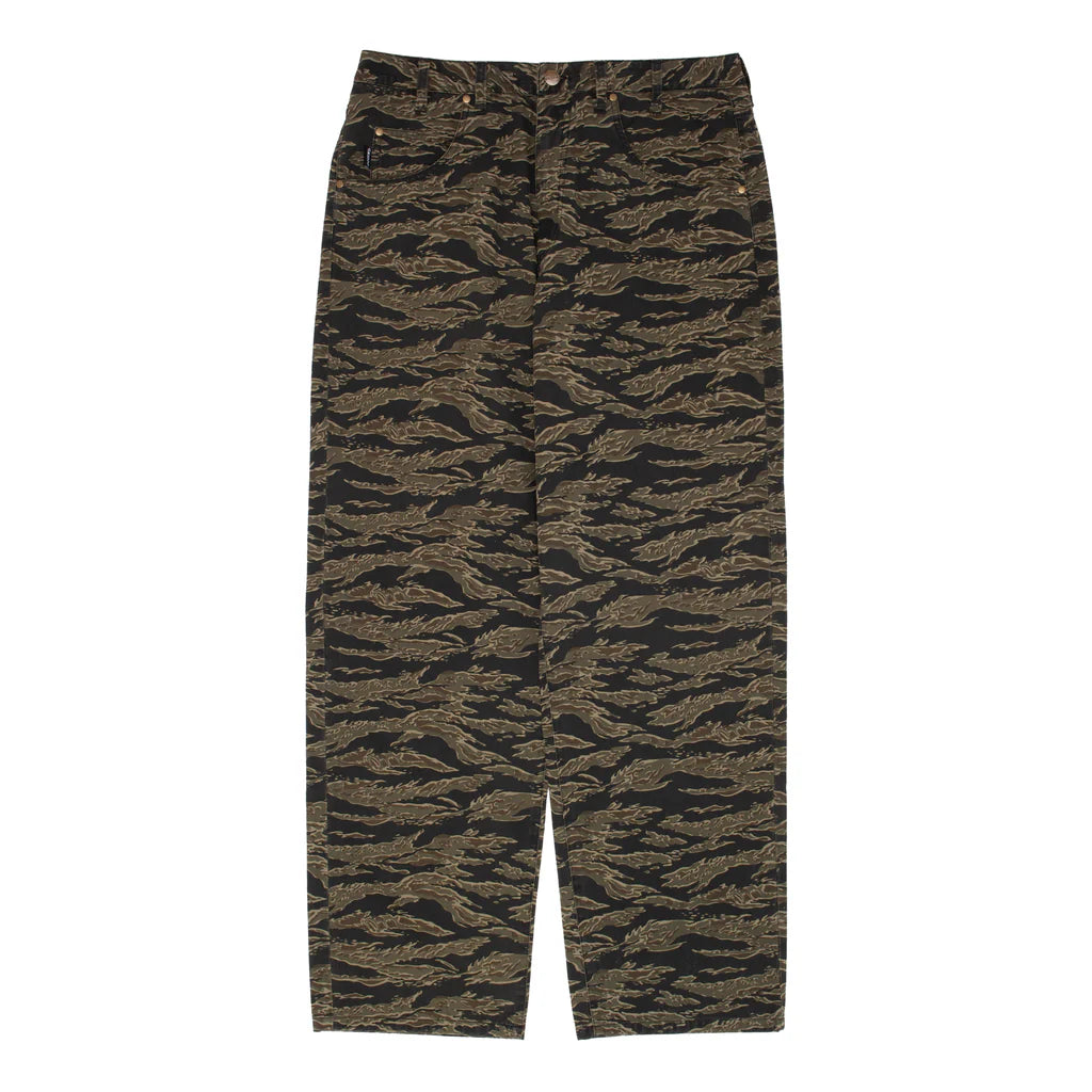 GX1000 Baggy Pant (Green Tiger) - Plus Skateboarding