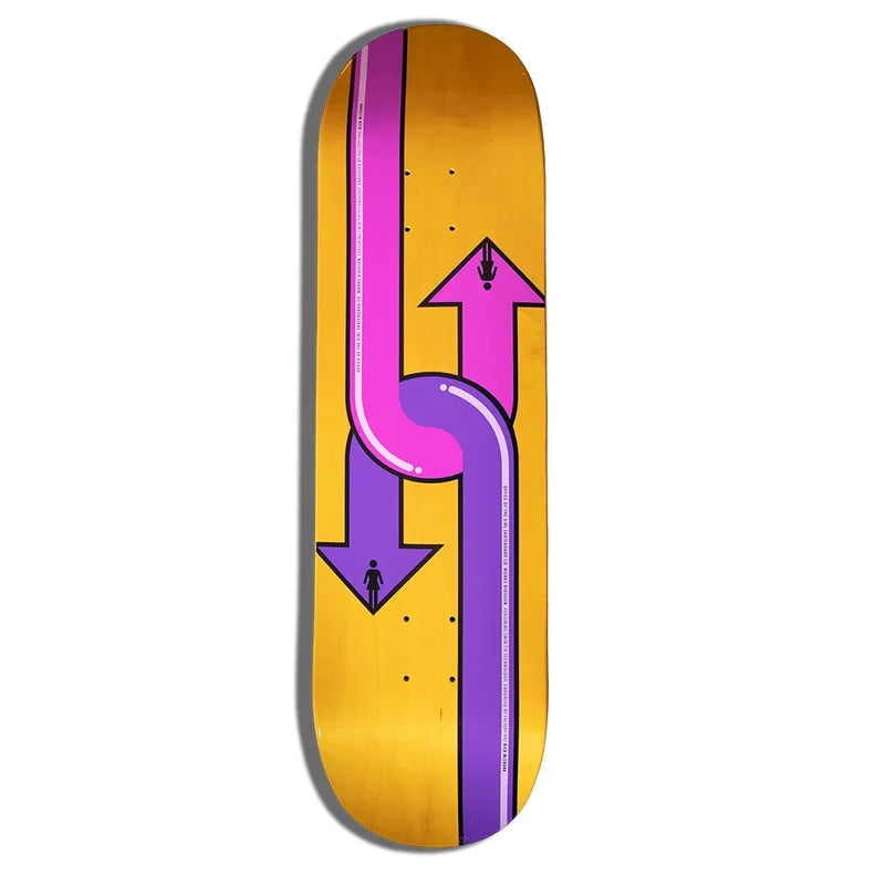 Girl Rick McCrank Dual Directional Twin Green 8.5"