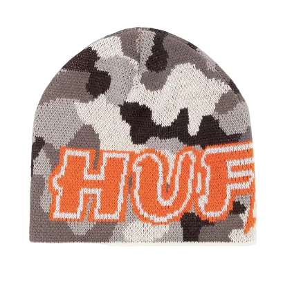 HUF Galaxy Skull Beanie (Camo)