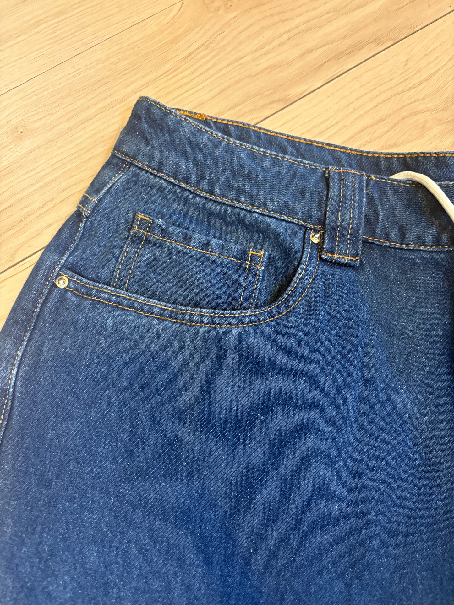 Plus Skateboarding Dark Blue Denim Pants - Plus Skateboarding