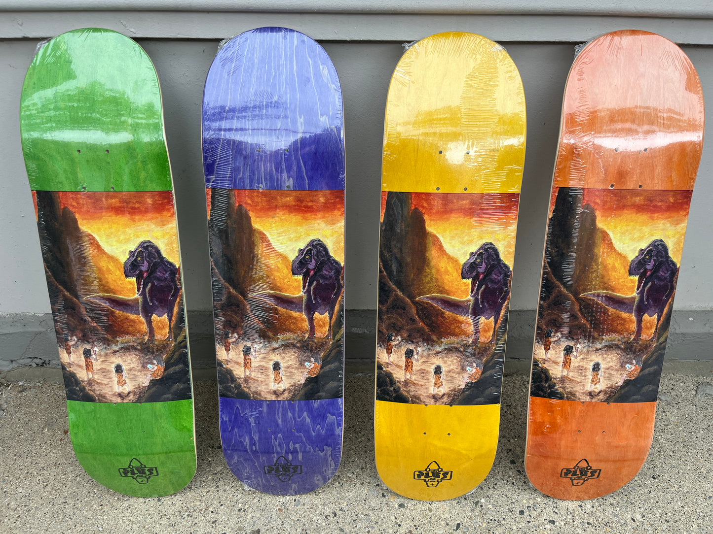 PLUS Roarke Dino Board - Plus Skateboarding