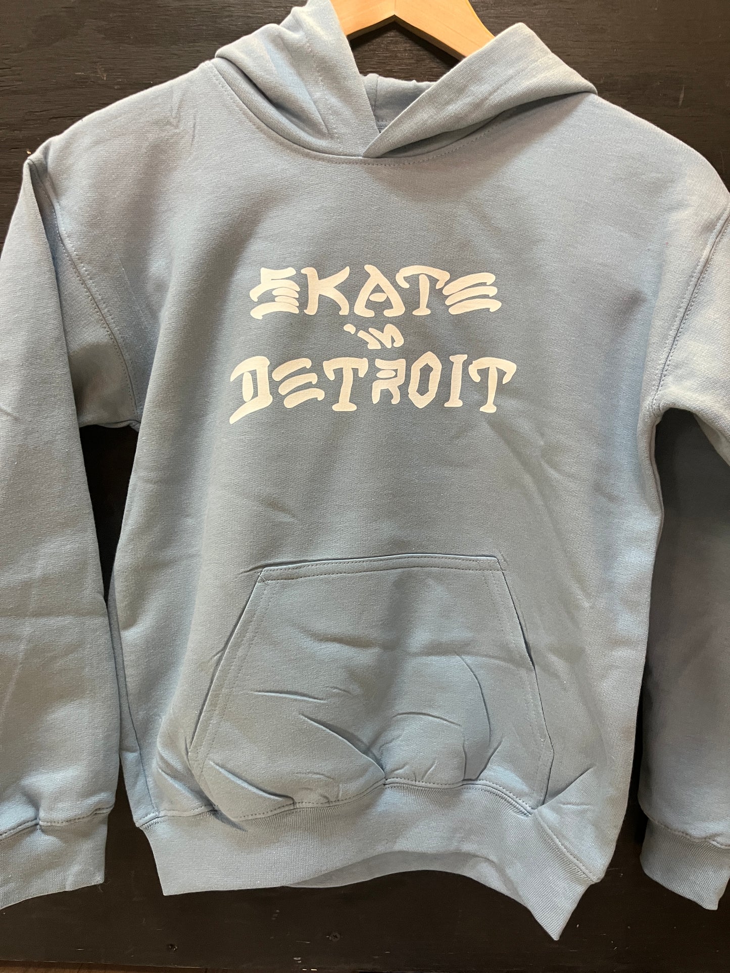 PLUS Skate In Detroit Youth Hoodie