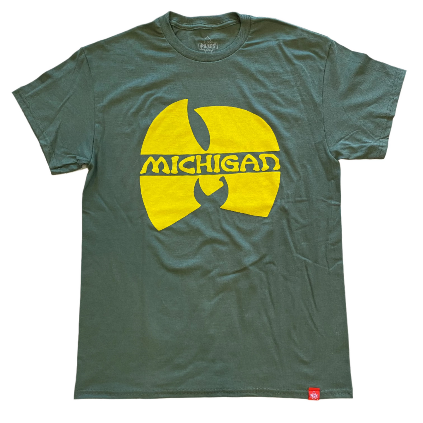 Plus Wu Michigan T-shirt - Plus Skateboarding