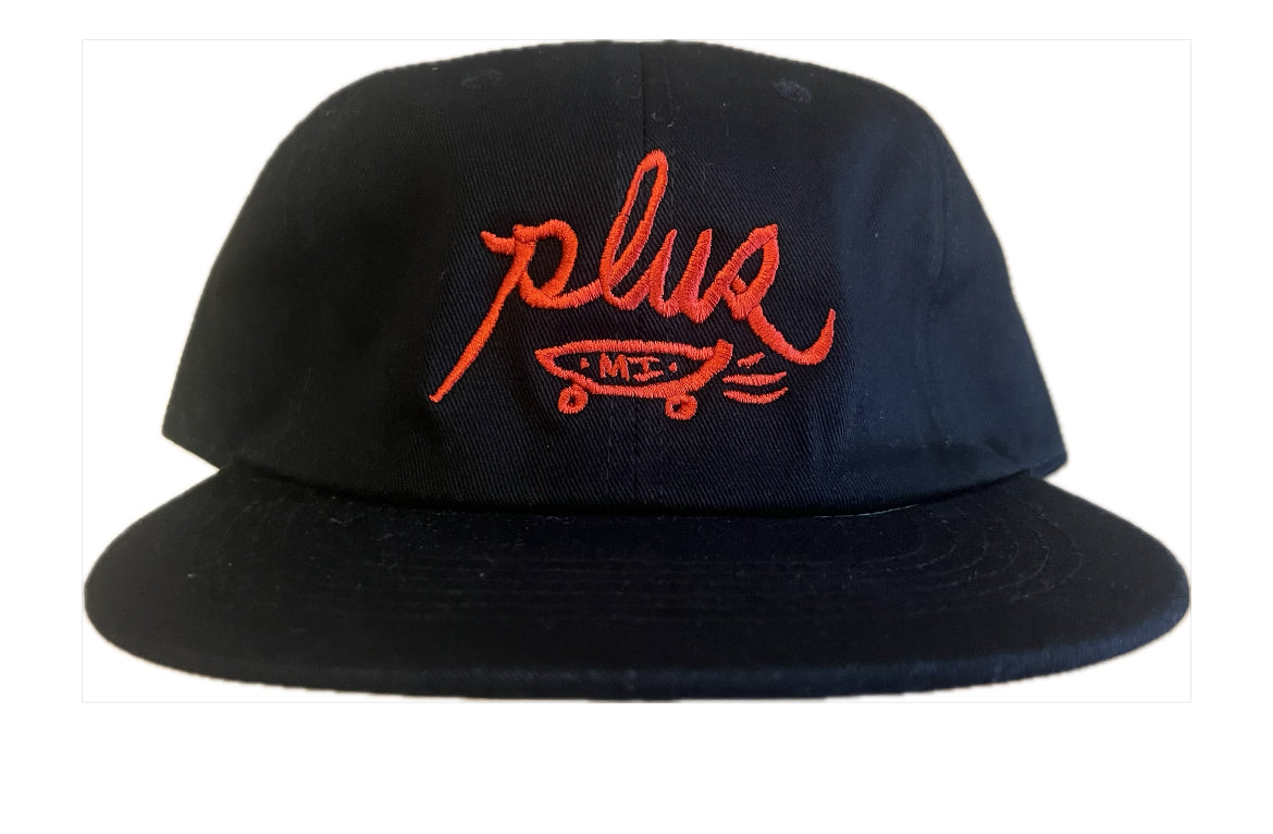 Plus Brush Script Snapback