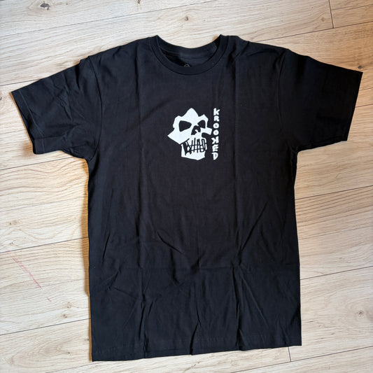 Krooked Skulls tee balck white