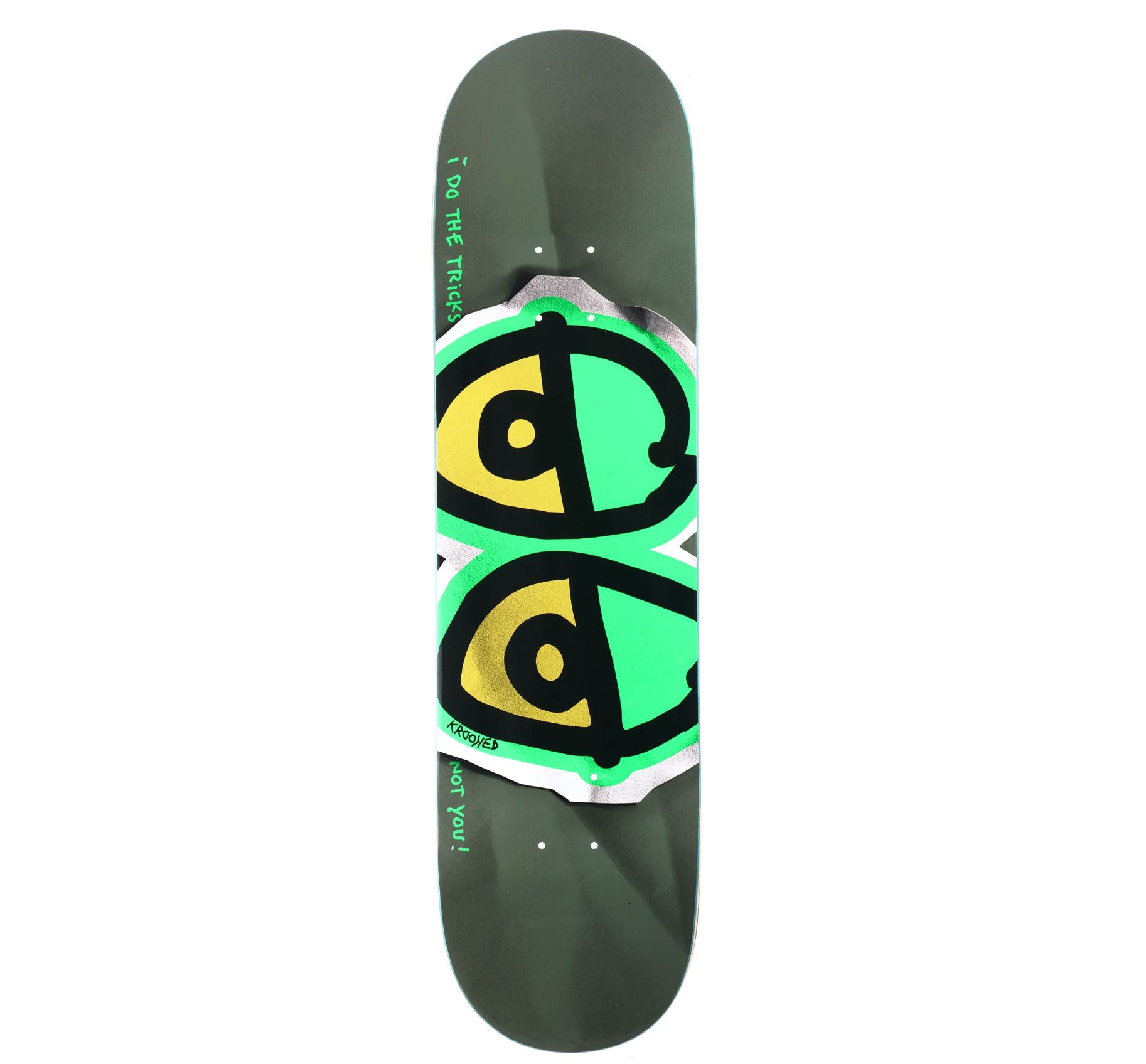 Krooked Team DBX Eyes Light Green Deck