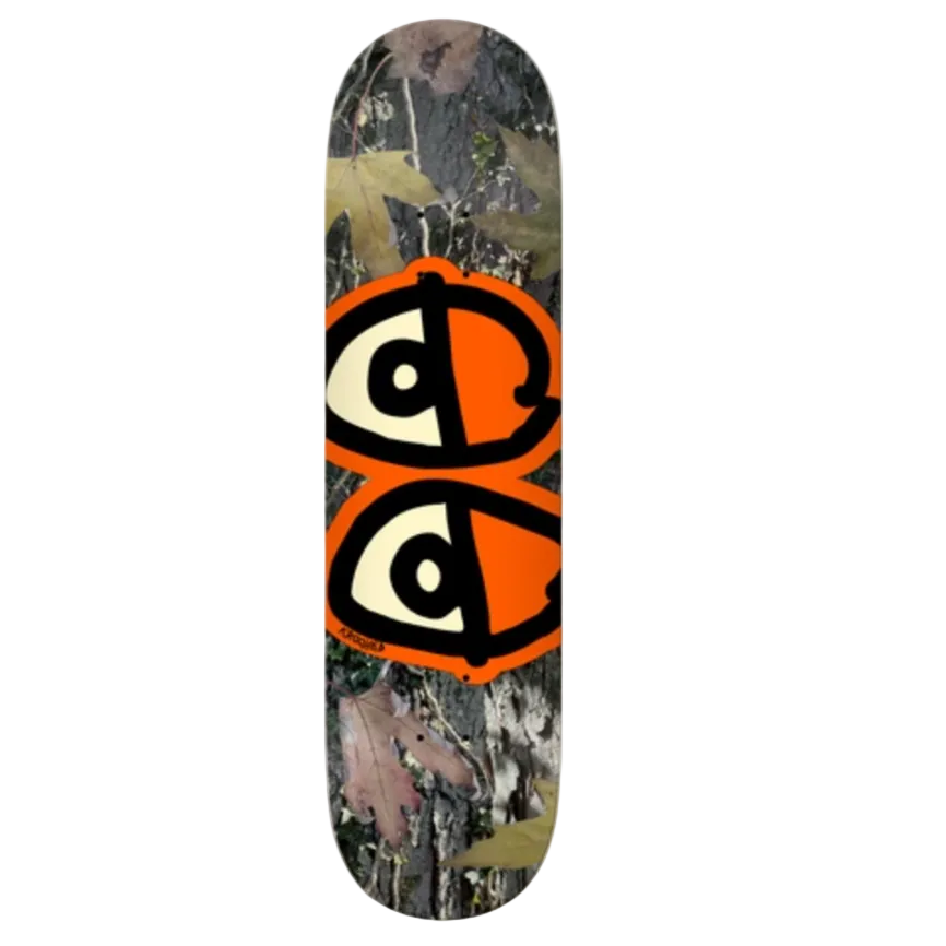 Krooked Team Eyes Camo Orange 8.25