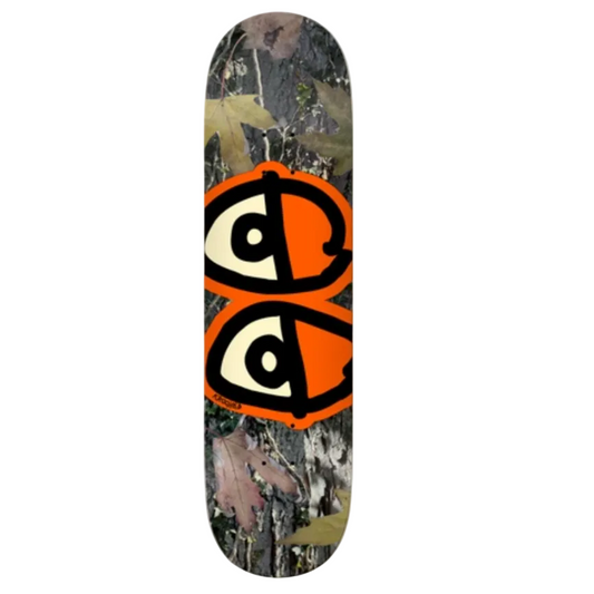 Krooked Team Eyes Camo Orange 8.25