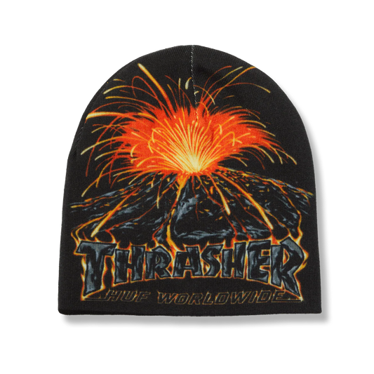 Huf x Thrasher Meltdown Reversible Beanie