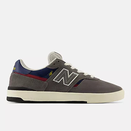 Side View of Grey New Balance skate Shoe
