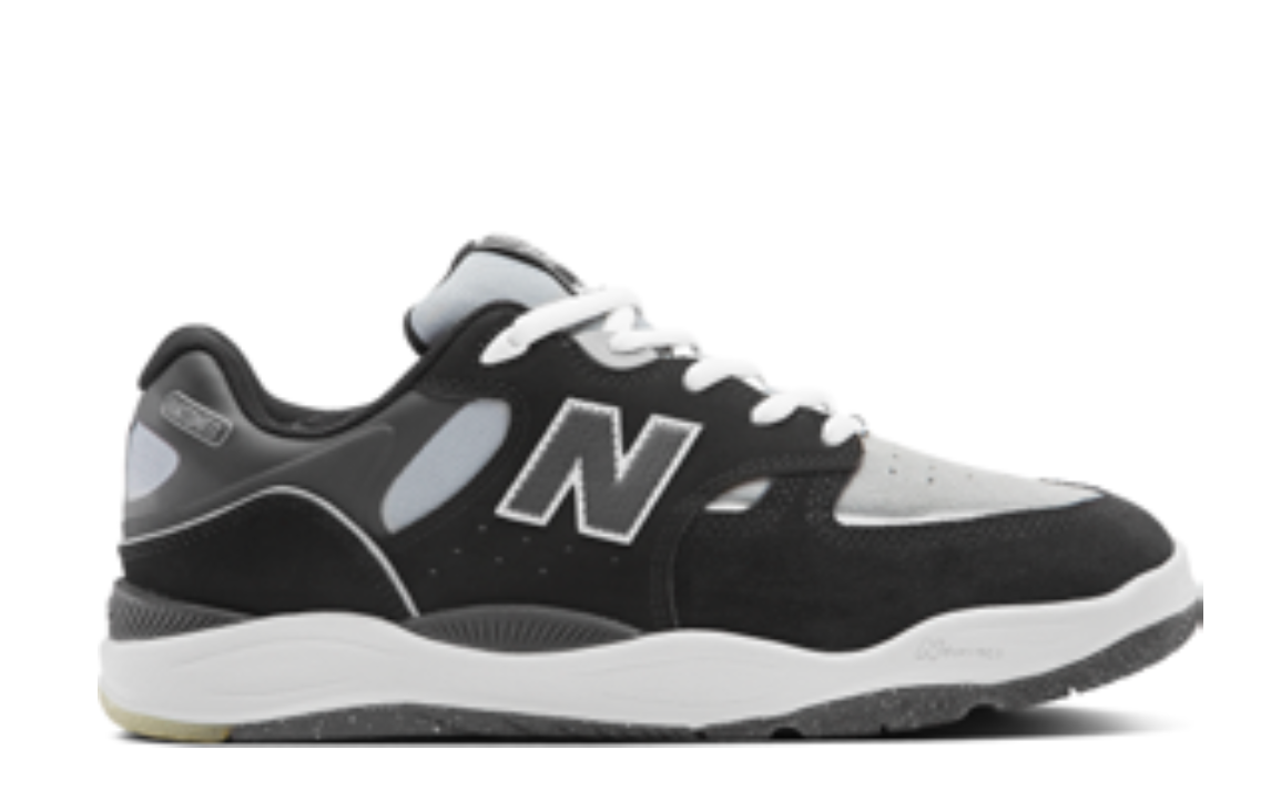 New Balance Numeric Tiago 1010 Black Grey on white background