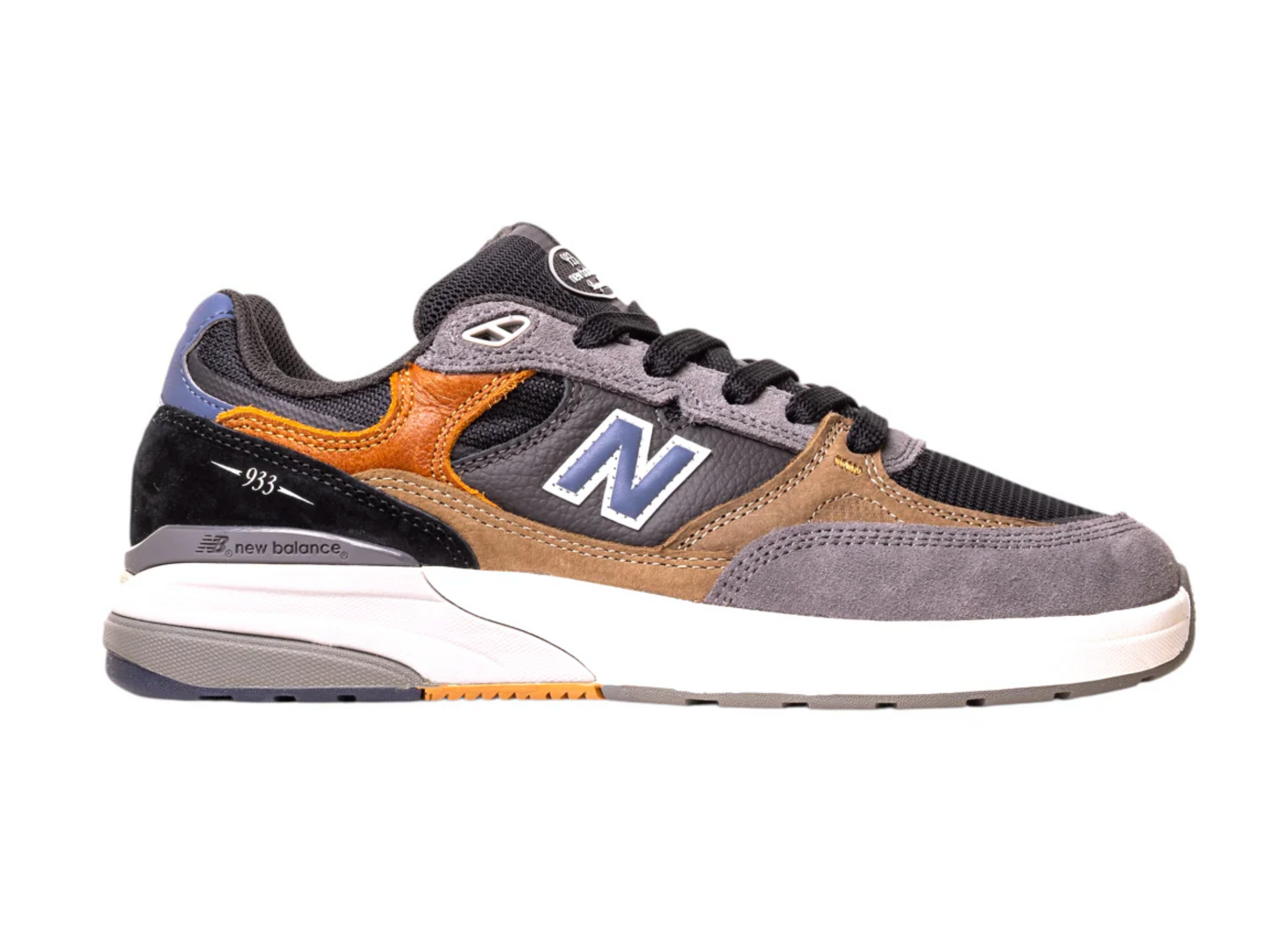 New Balance Reynolds 933 Grey Blue Brown Chestnut
