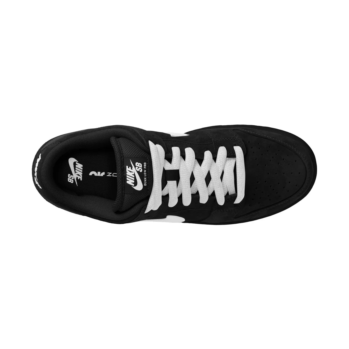 Nike SB Dunk Low Pro (Black/White) 3