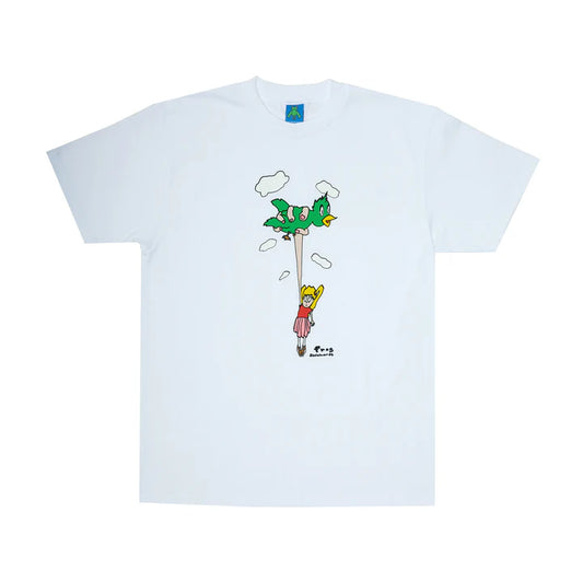 Frog Bird Girl T-Shirt (White)