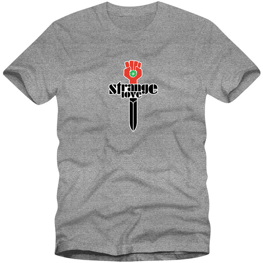Strangelove Peyote Fist T Shirt Heather - Plus Skateboarding