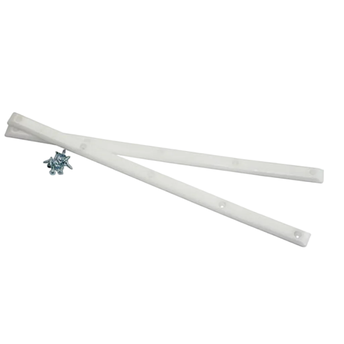 Pig Skateboard Rails White