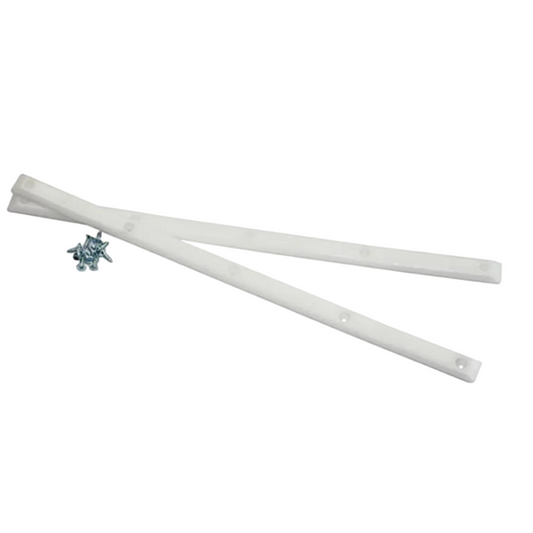Pig Skateboard Rails White