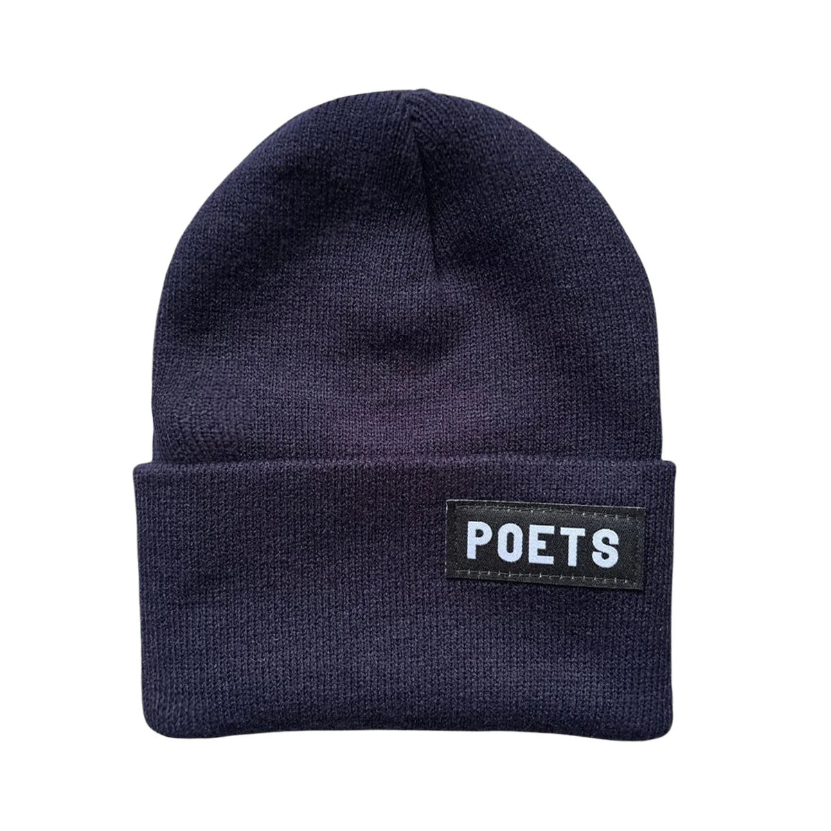 Poets Dorcas Beanie navy with black Poets patch