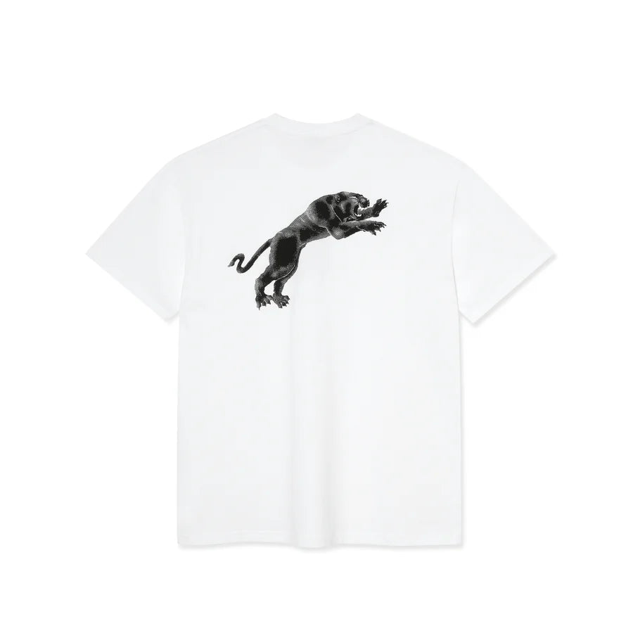 Polar Skate Co. Tape & Panther Tee (White)