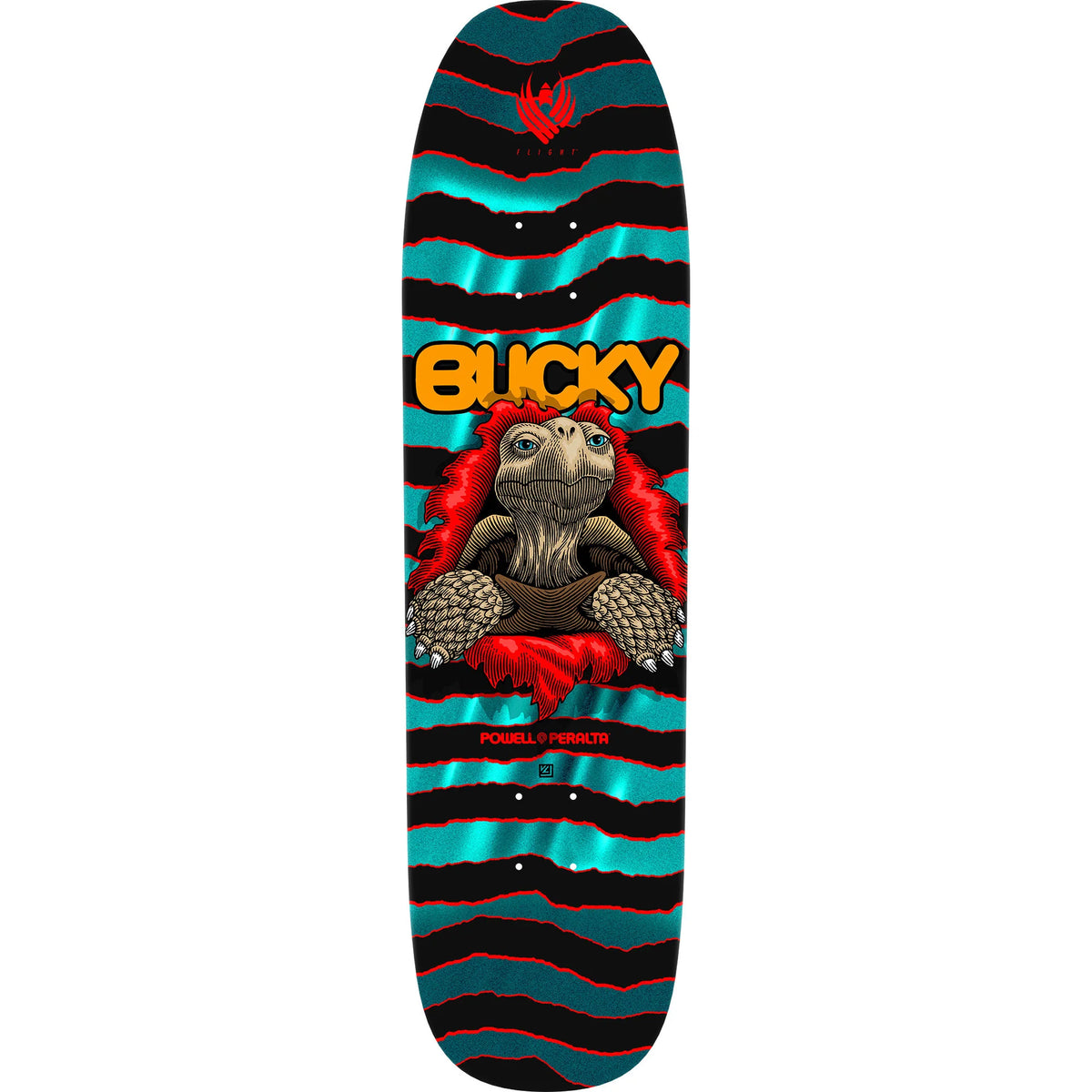 Powell Bucky Lasek Tortoise Foil Flight Deck 8.62