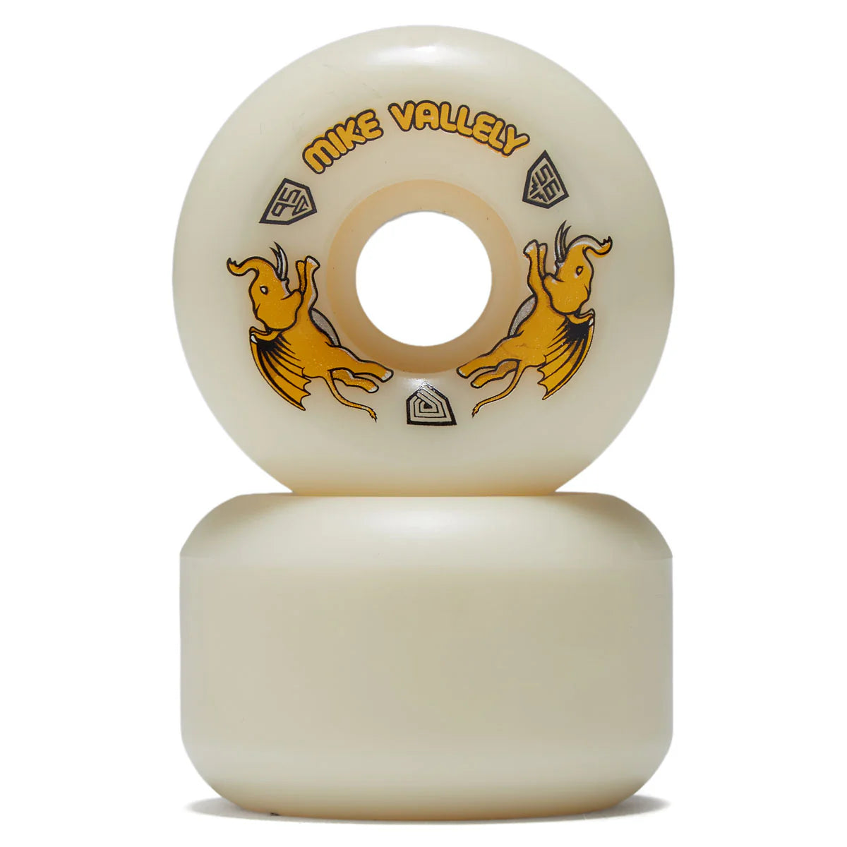Powell Dragon Formula Yellow Mike Vallely Wheels 2