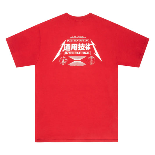 Sci-Fi Fantasy Neoliberal Tee (Red)