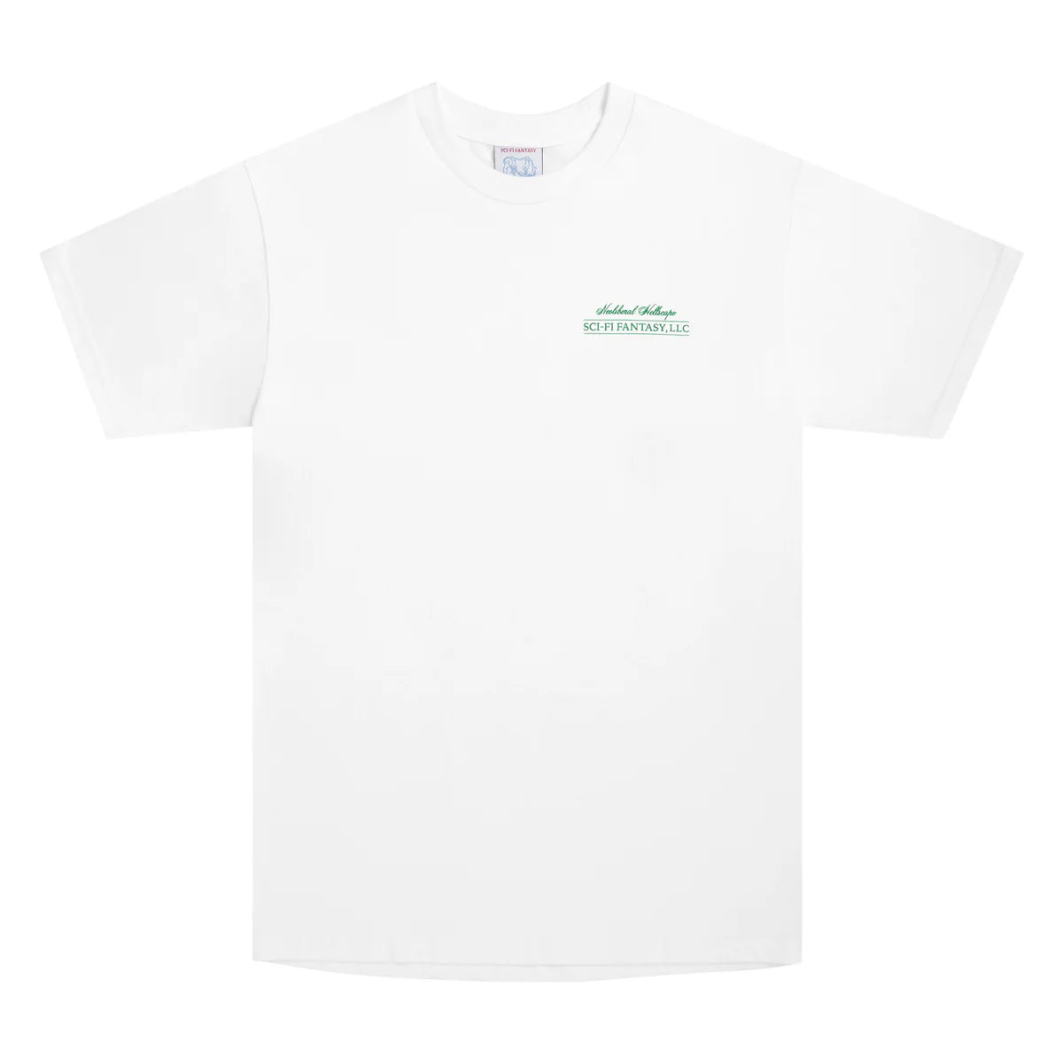 Sci-Fi Fantasy Neoliberal Tee (White)