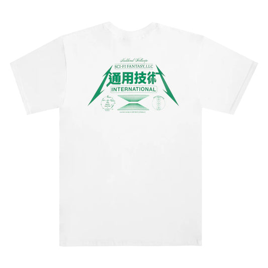 Sci-Fi Fantasy Neoliberal Tee (White)