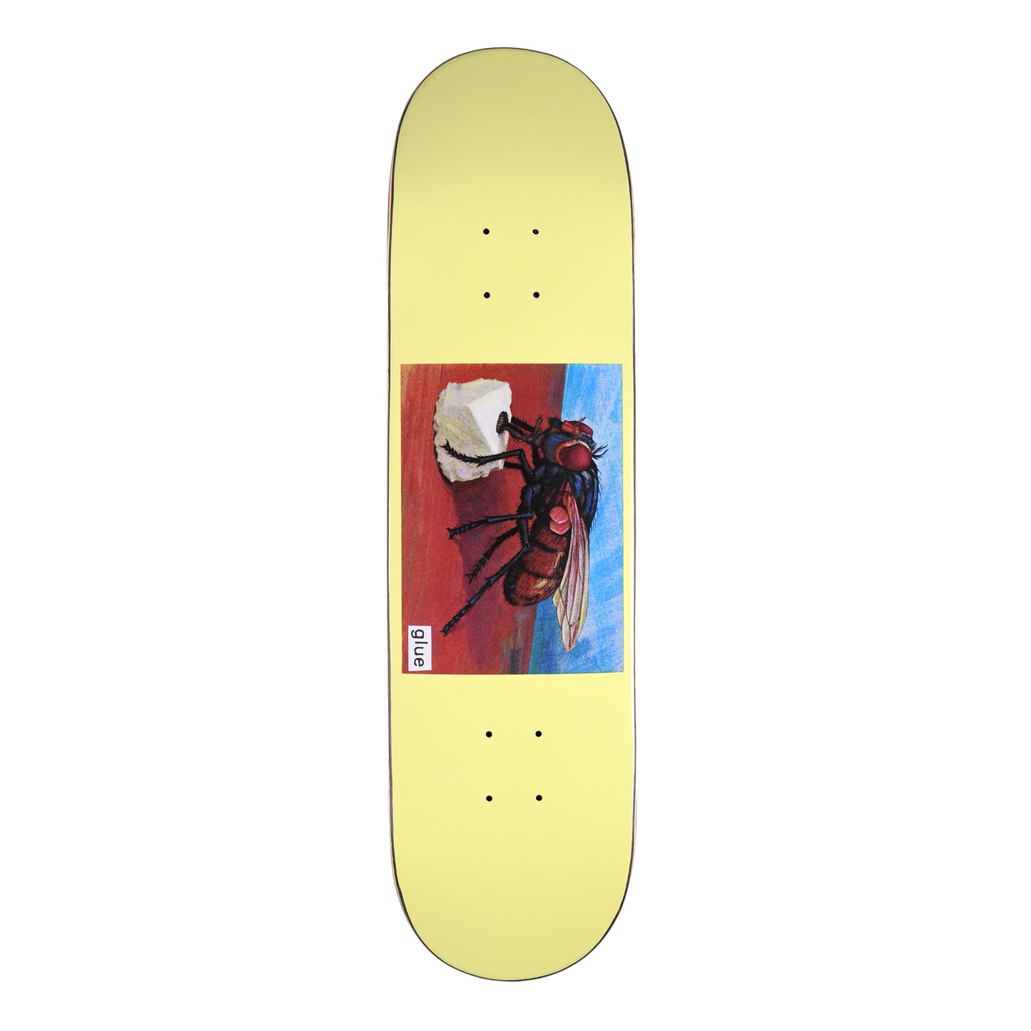 Glue Skateboards Sugar 8.25 Yellow Deck
