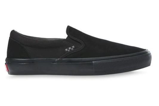 Vans Skate Slip-On (Black) - Plus Skateboarding
