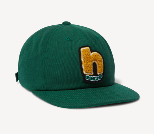 Huf Moab H 6 Panel Hat Forest Green