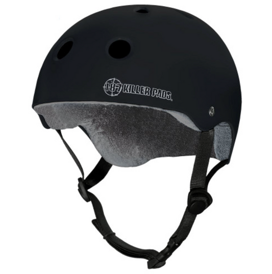 187 Pro Skate Helmet w/ Sweatsaver Liner Black Matte