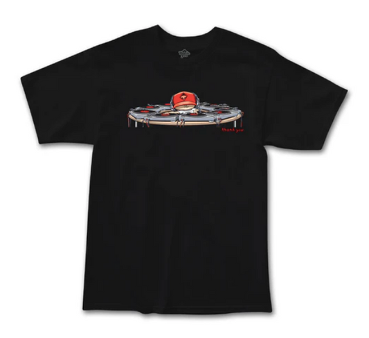 Thank You x Ronnie Creager Mix Master Tee Black