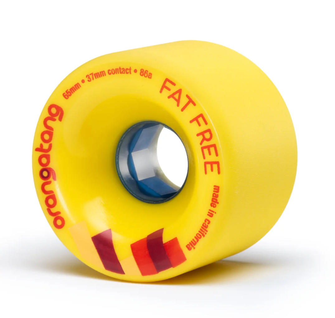 Orangatang Fat Free Freeride Wheels 65mm 86a