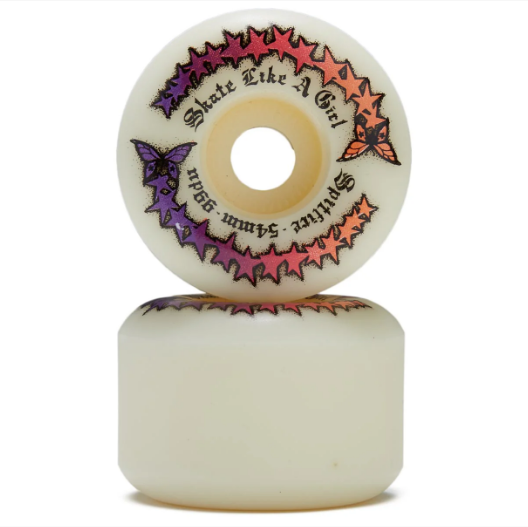 Spitfire F4 Skate Like A Girl Evolution Wheels 54mm 99D