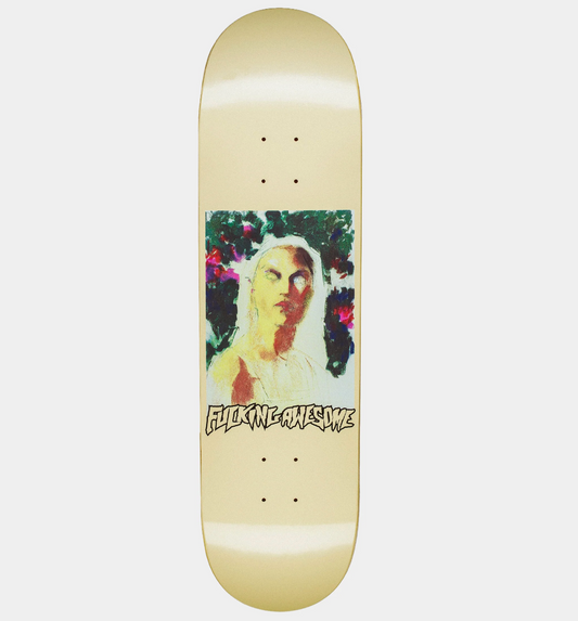 Fucking Awesome Painted Woman Skateboard Deck