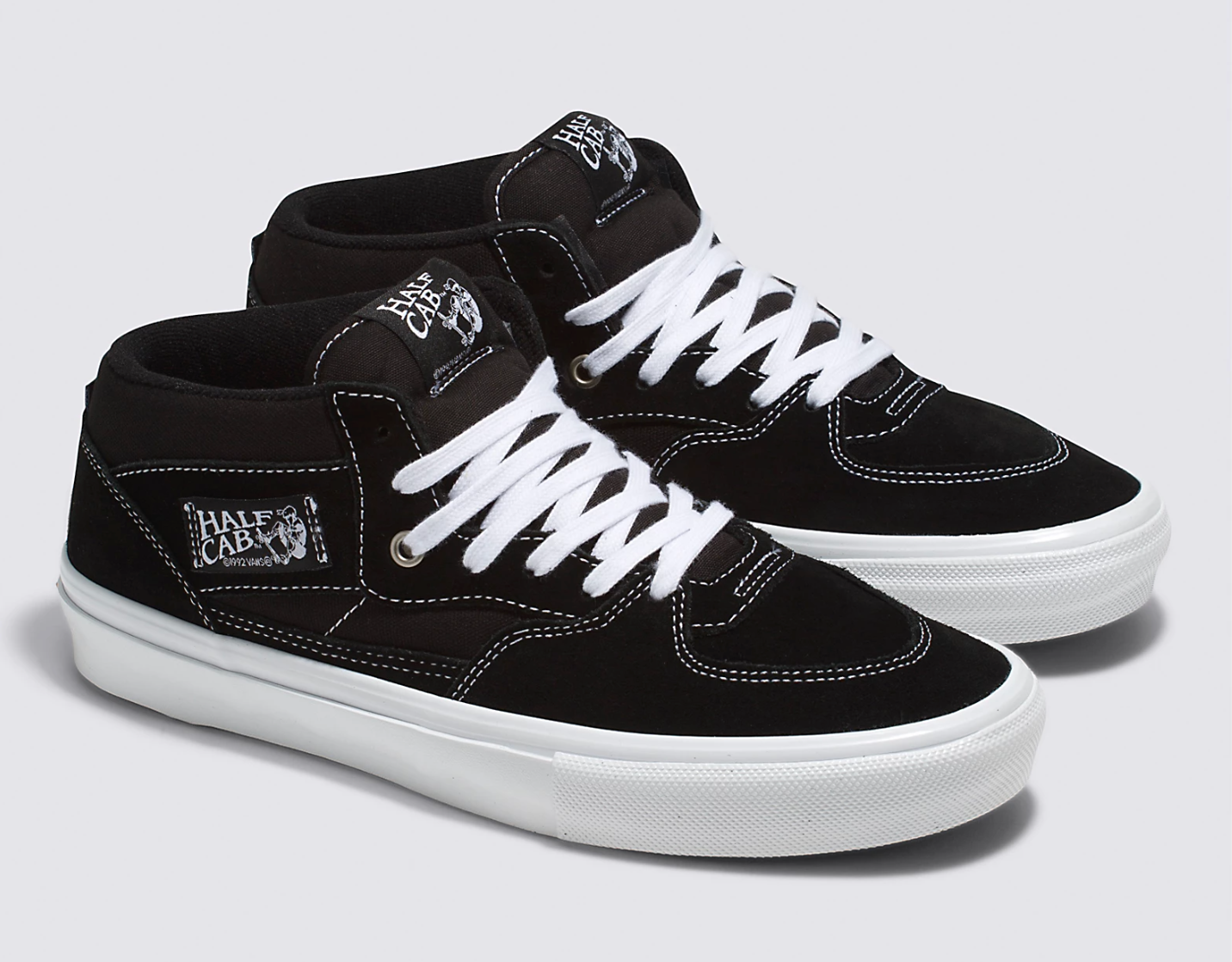 Vans Skate Half Cab Black White - Plus Skateboarding