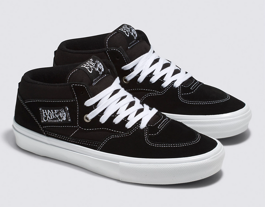 Vans Skate Half Cab Black White - Plus Skateboarding