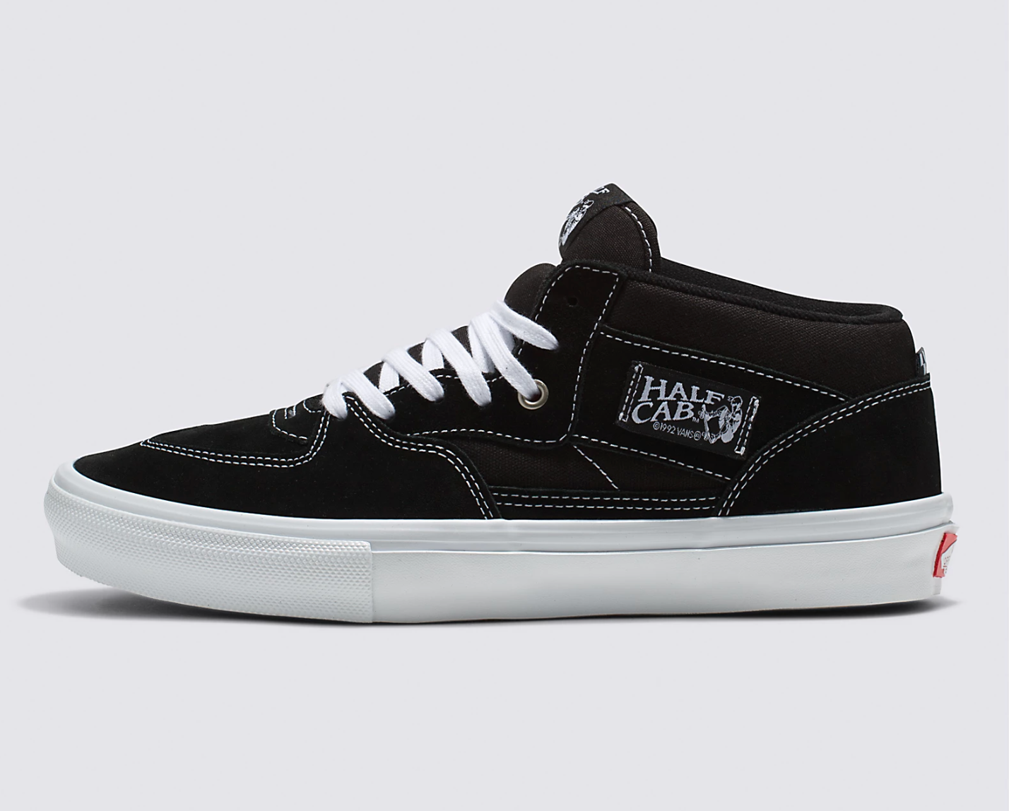 Vans Skate Half Cab Black White - Plus Skateboarding
