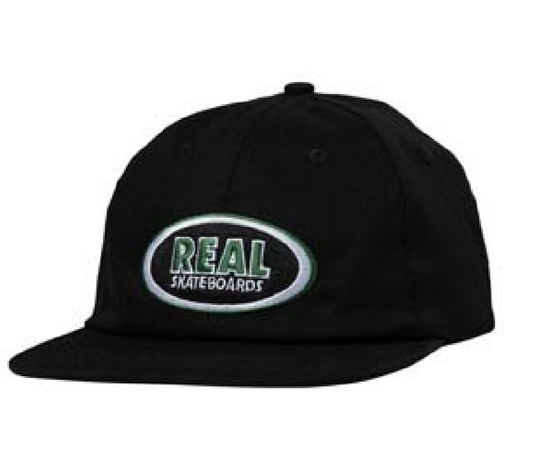 Real Oval EMB Strapback Hat