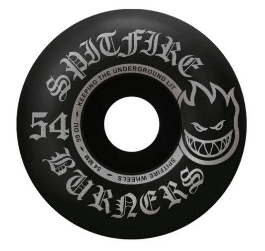 Spitfire Burner Wheel Black 54mm