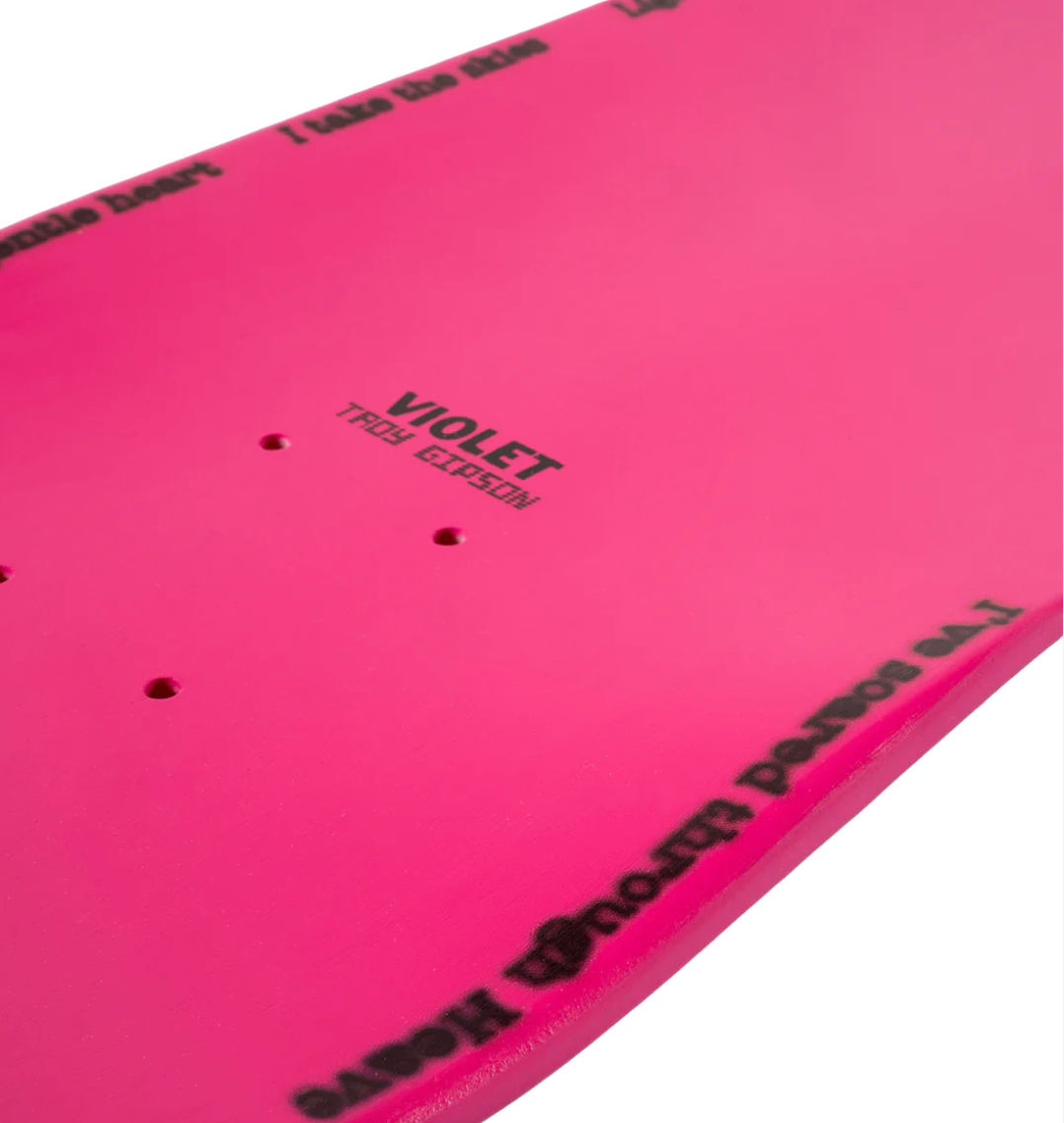 Violet Troy Gipson New Pro Model Deck (Pink)