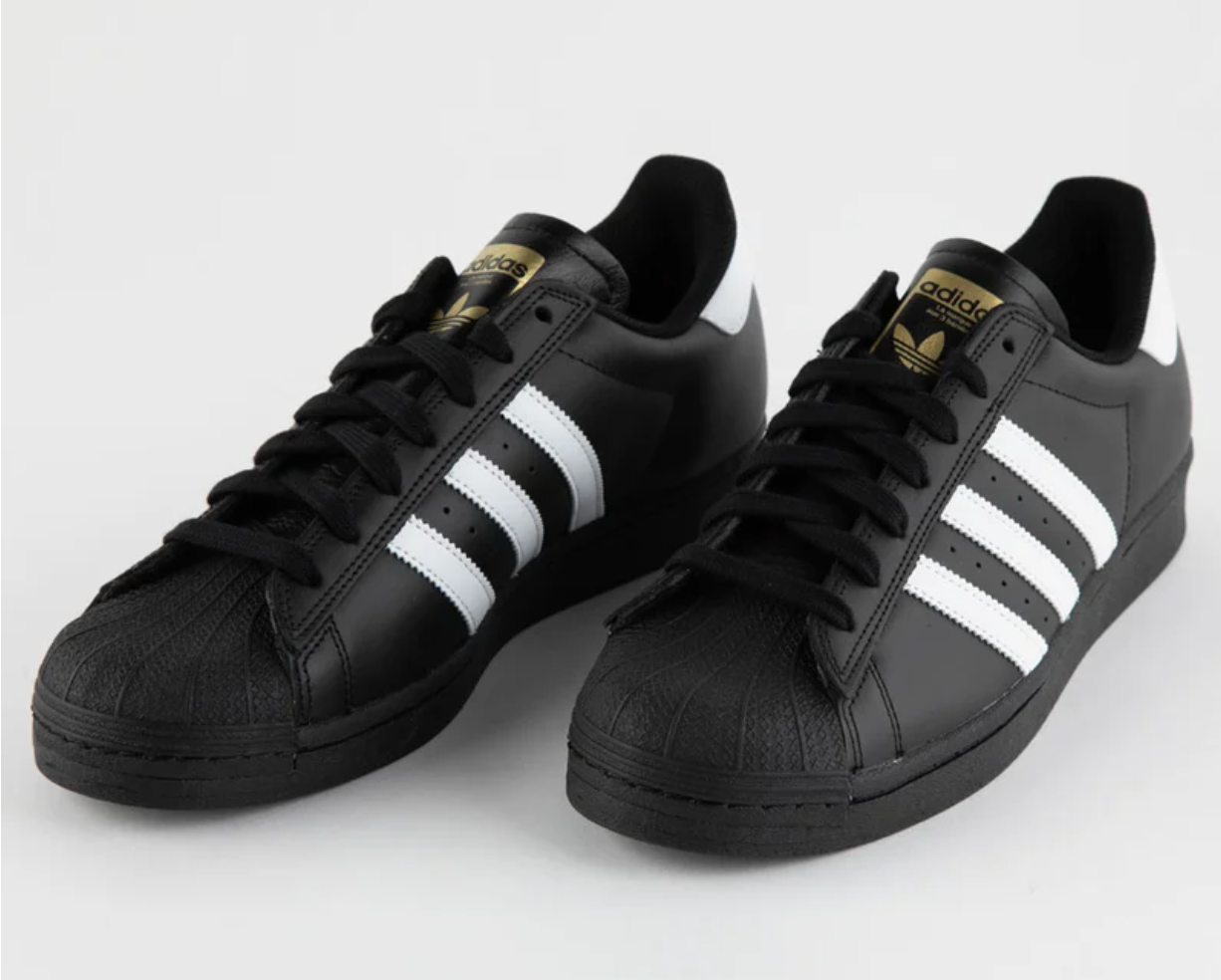 ADIDAS Superstar ADV Shoes Black White