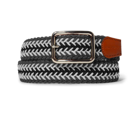 Butter Goods Braided Belt (Charcoal)