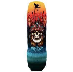 Powell Peralta Andy Anderson Skull Shaped Flight Deck 9.13 x 32.8