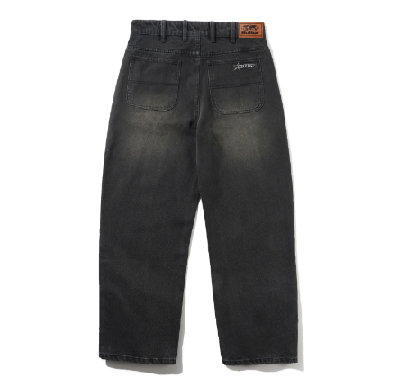 Butter Goods Racer Denim Jeans (Faded Black)