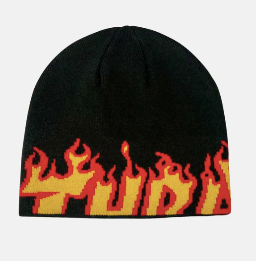 Thrasher Flame Logo Beanie - Plus Skateboarding